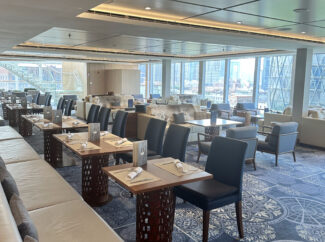 Manfredi's Italian restaurant is a familiar firm favourite with Viking guests.