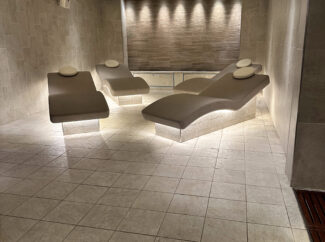 The thermal suite is an ideal place to ease those aches and pains.